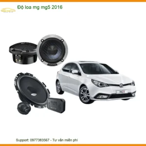 Độ Loa Ô Tô MG MG5 2016 - Trung Tâm Nâng Cấp Loa Chính Hãng TPHCM