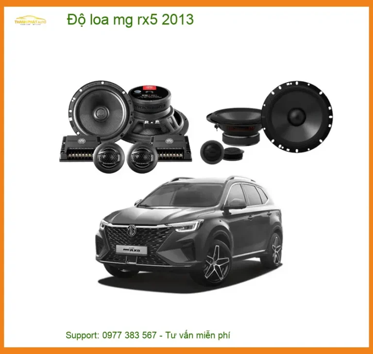Độ Loa Ô Tô MG RX5 2013 - Địa Chỉ Nâng Cấp Âm Thanh Uy Tín TPHCM