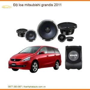 Độ Loa Mitsubishi Grandis 2011 - Trung Tâm Độ Loa Xe Hơi Uy Tín TPHCM