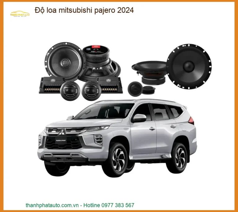 Độ Loa Mitsubishi Pajero 2024 - Trung Tâm Nâng Cấp Uy Tín TPHCM