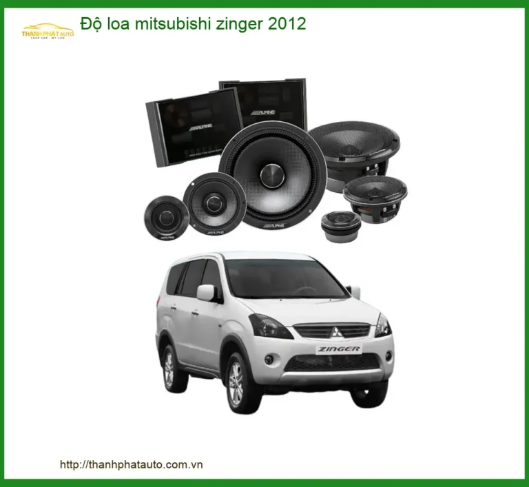 Độ Loa Ô Tô Mitsubishi Zinger 2012 - Đơn Vị Nâng Cấp Chính Hãng TPHCM