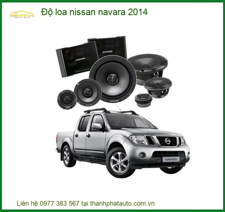 Độ Loa Nissan Navara 2014 - Trung Tâm Nâng Cấp Âm Thanh Uy Tín TPHCM