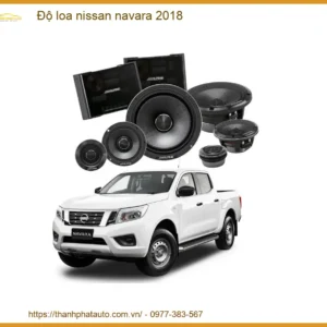 Độ Loa Nissan Navara 2018 - Trung Tâm Lắp Đặt Loa Xe Hơi Uy Tín TPHCM