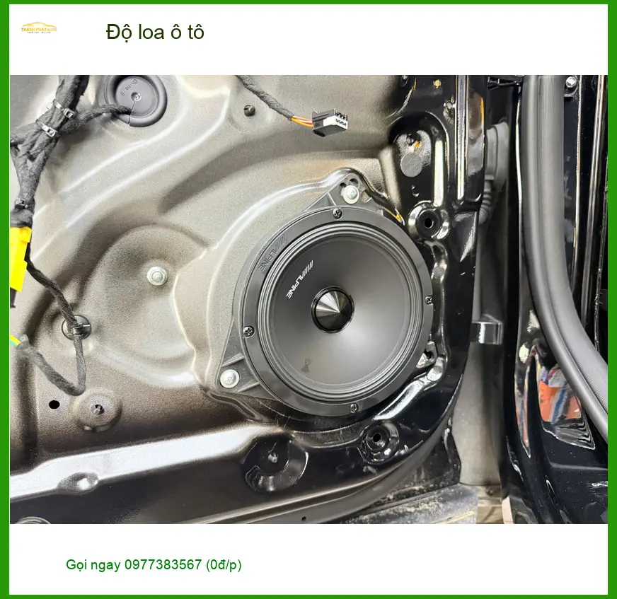 Anh Bình nâng cấp loa ô tô Toyota Raize tại Quận Tân Phú nghe nhạc hay hơn ảnh thực tế 2