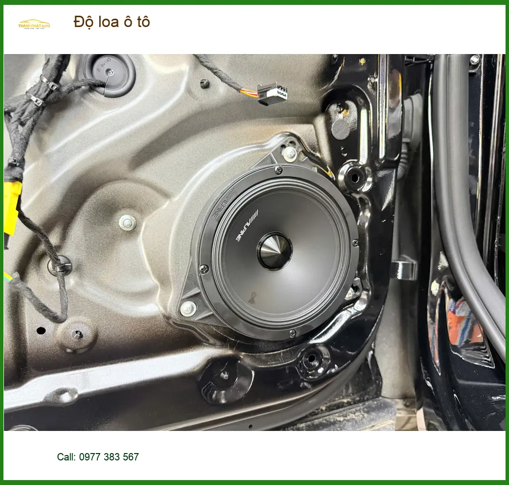 Anh Khang độ loa ô tô cho Hyundai SantaFe tại Nhà Bè vì âm thanh chưa sống động