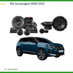 Độ Loa Peugeot 5008 2022 - Trung Tâm Lắp Đặt Chính Hãng TPHCM