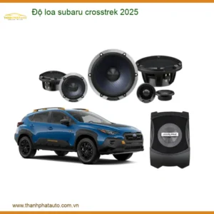 Độ Loa Sub Gầm Ghế Subaru Crosstrek 2025 - Trung Tâm Lắp Đặt Uy Tín TPHCM