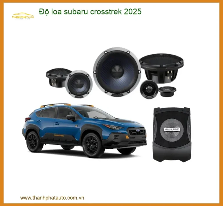 Độ Loa Sub Gầm Ghế Subaru Crosstrek 2025 - Trung Tâm Lắp Đặt Uy Tín TPHCM