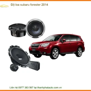 Độ Loa Sub Điện Ô Tô Subaru Forester 2014 - Trung Tâm Lắp Đặt Uy Tín TPHCM
