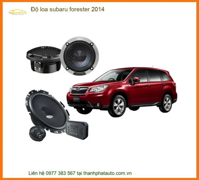 Độ Loa Sub Điện Ô Tô Subaru Forester 2014 - Trung Tâm Lắp Đặt Uy Tín TPHCM