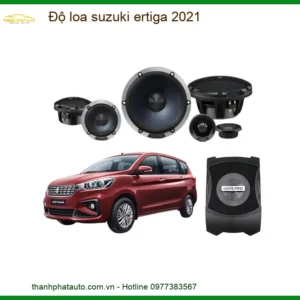 Độ Loa Xe Suzuki Ertiga 2021 - Địa Chỉ Lắp Đặt Uy Tín Giá Tốt TPHCM