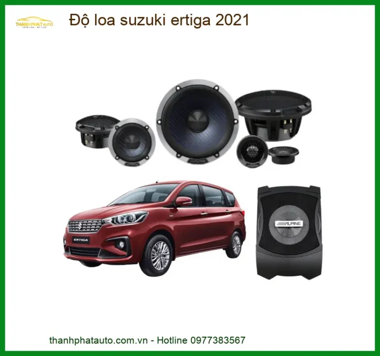 Độ Loa Xe Suzuki Ertiga 2021 - Địa Chỉ Lắp Đặt Uy Tín Giá Tốt TPHCM