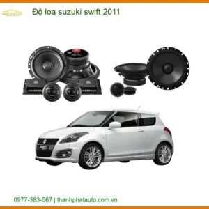 Độ Loa Ô Tô Cao Cấp Suzuki Swift 2011 - Địa Chỉ Lắp Đặt Uy Tín TPHCM
