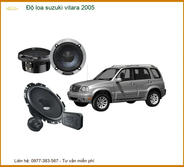 Dịch Vụ Độ Loa Suzuki Vitara 2005 - Trung Tâm Nâng Cấp Chính Hãng TPHCM