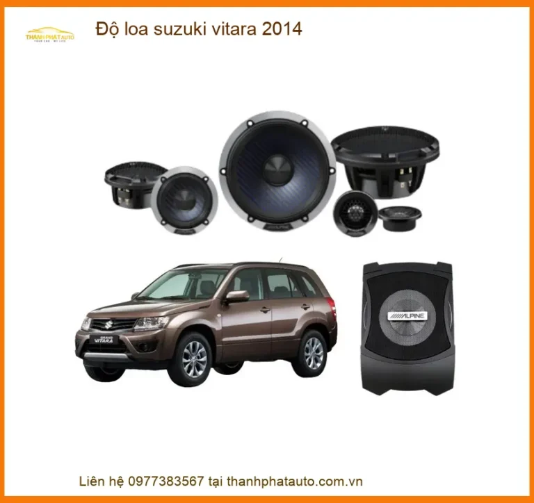 Độ Loa Suzuki Vitara 2014 - Địa Chỉ Nâng Cấp Chính Hãng TPHCM