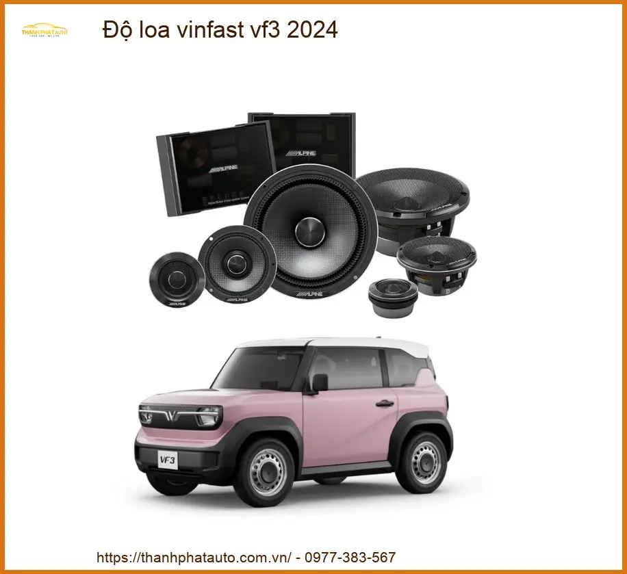 Độ Loa Vinfast VF3 2024 - Địa Chỉ Lắp Đặt Nâng Cấp Uy Tín TPHCM