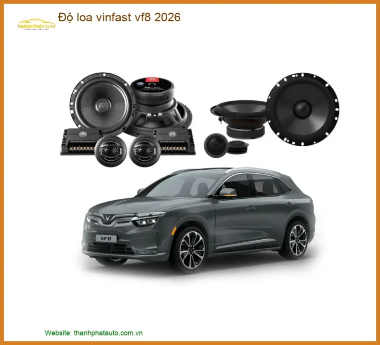 Độ Loa Sub Ô Tô Vinfast VF8 2026 - Trung Tâm Lắp Đặt Uy Tín TPHCM