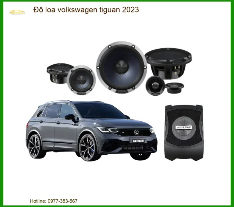Độ Loa Volkswagen Tiguan 2023
