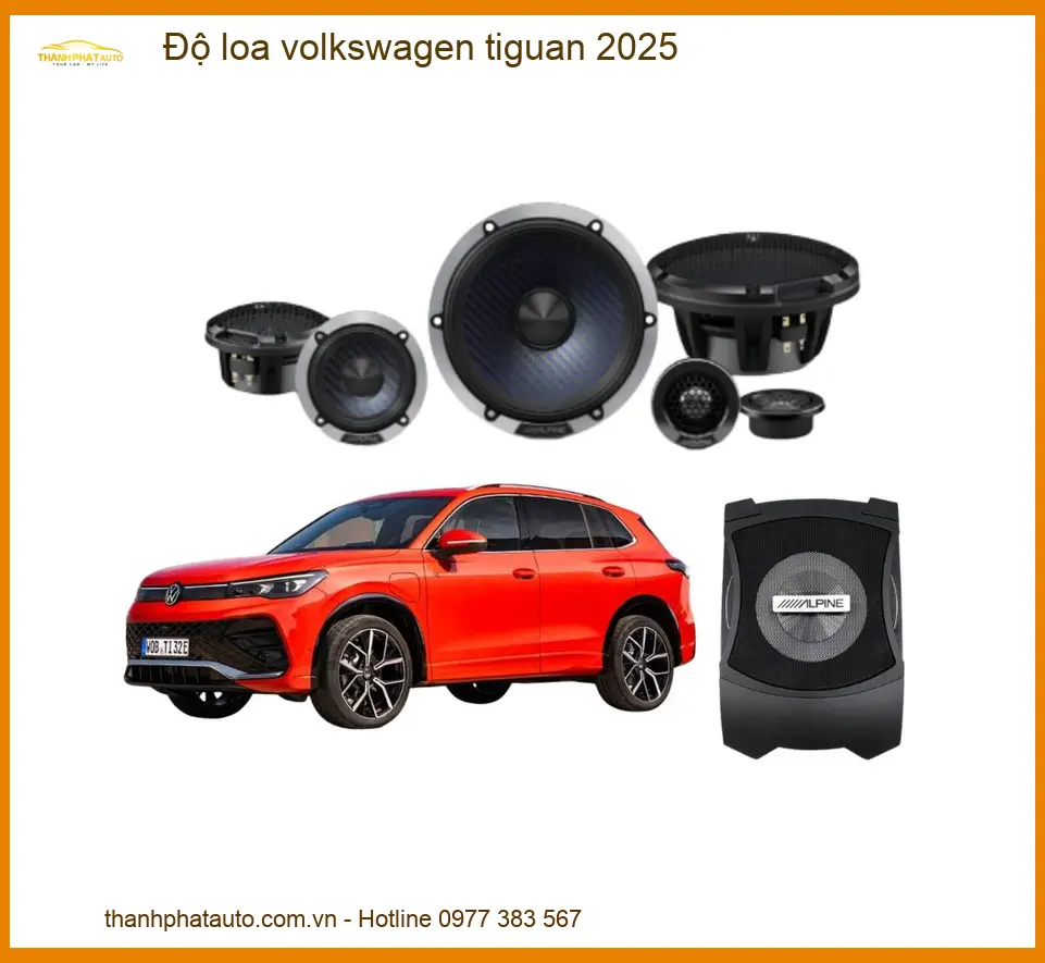Độ Loa Volkswagen Tiguan 2025