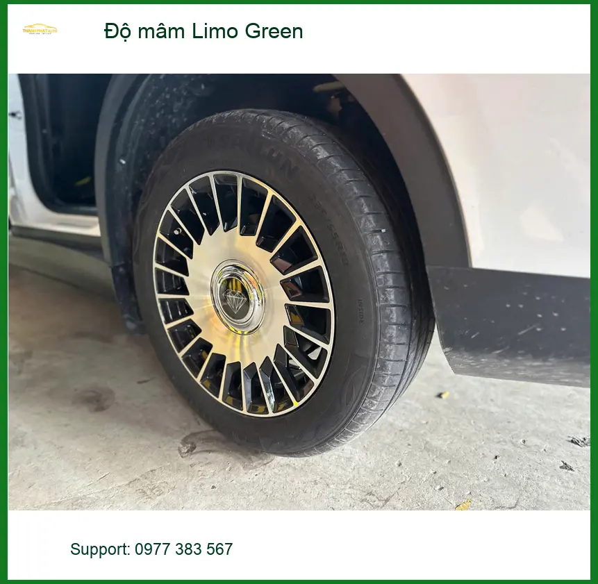 Anh Tấn độ mâm Limo Green cho Kia K3 tại Thủ Đức để xe trông cá tính hơn
