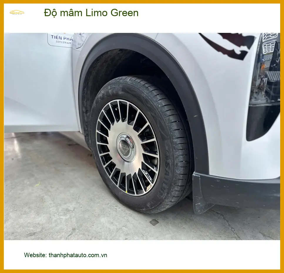 Anh Tấn độ mâm Limo Green cho Kia K3 tại Thủ Đức để xe trông cá tính hơn ảnh thực tế 3