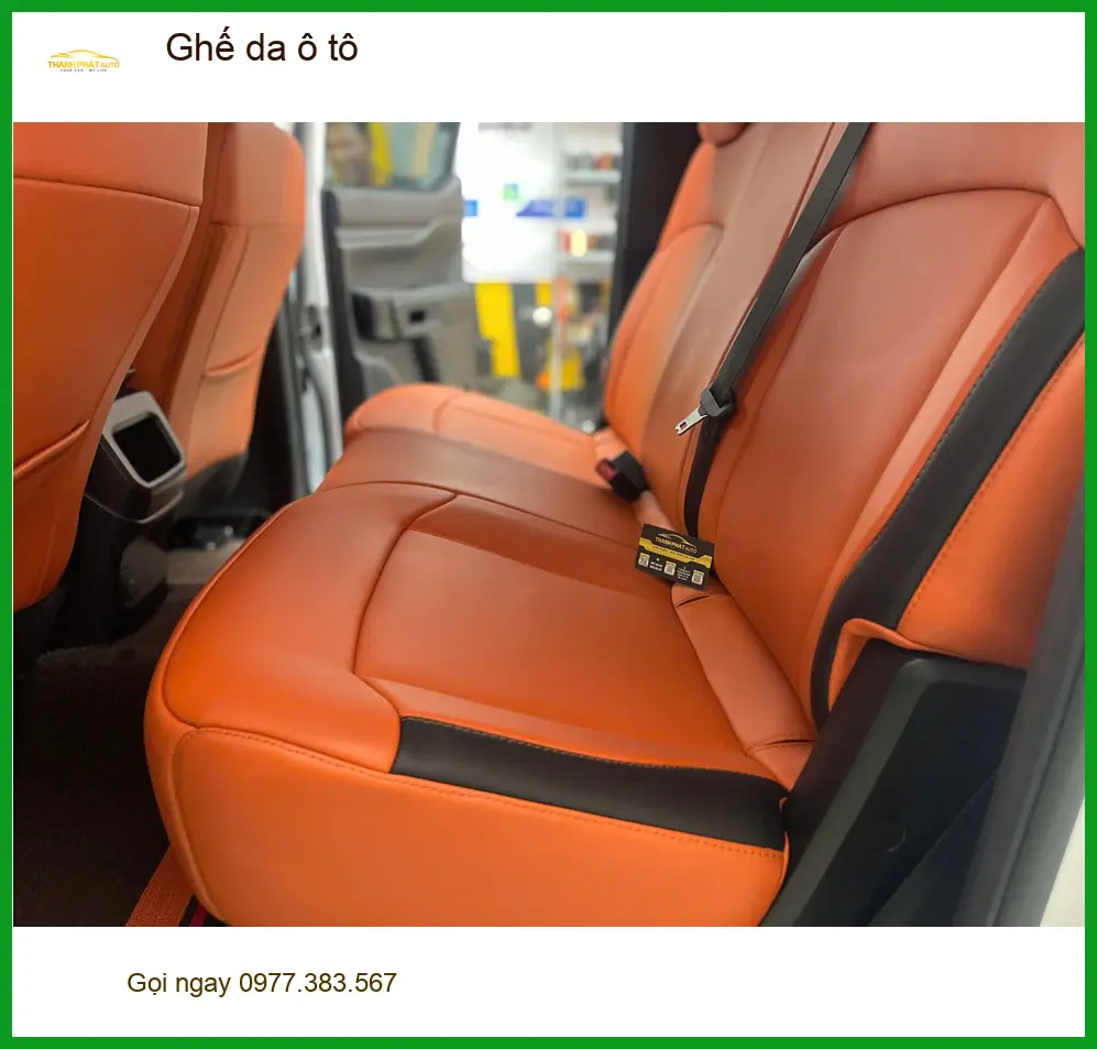 Anh Vĩnh bọc ghế da ô tô Hyundai Accent tại Quận 12 để xe sang hơn ảnh thực tế 2