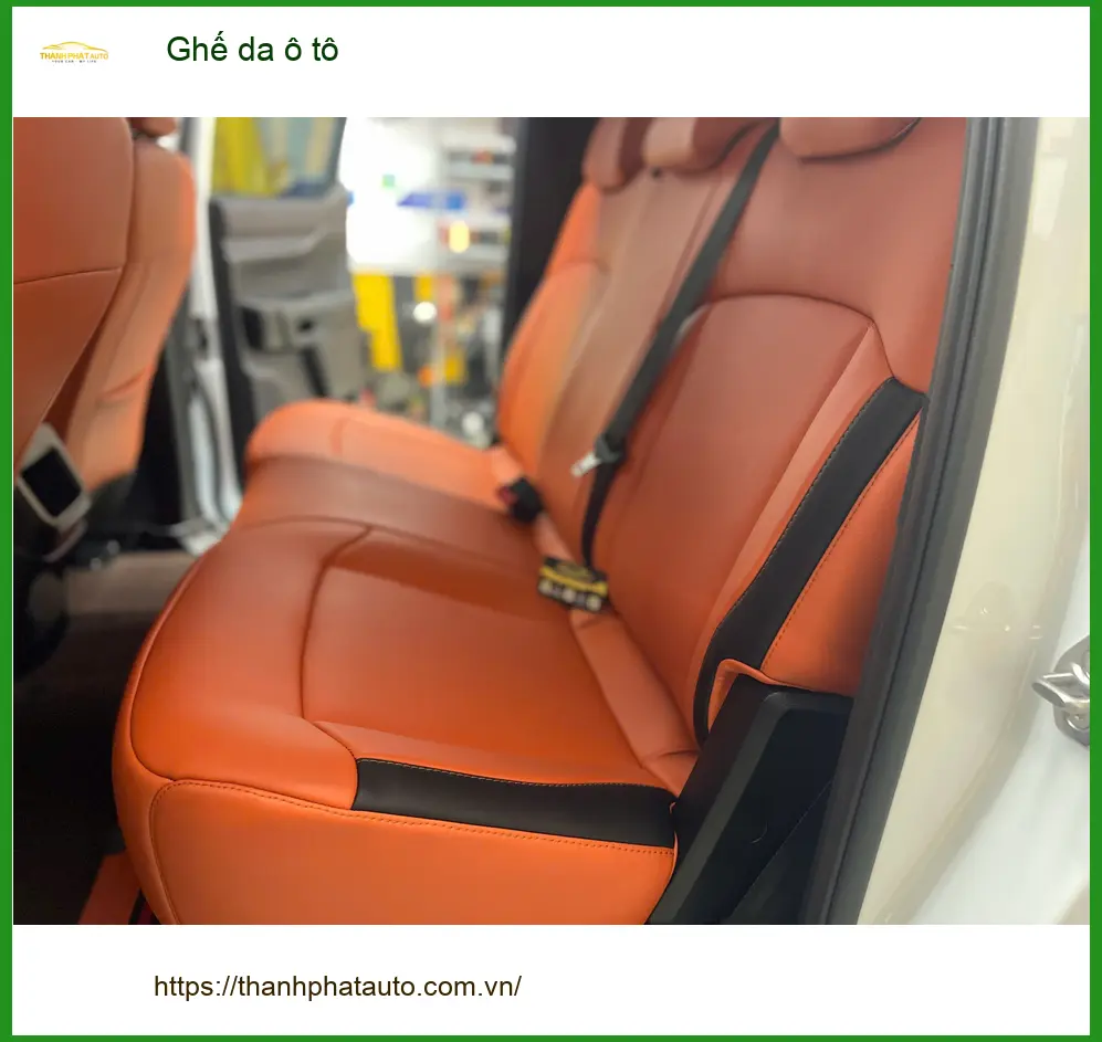 Anh Khải bọc Ghế da ô tô Hyundai Accent tại Quận Tân Bình để nâng cấp nội thất ảnh thực tế 4