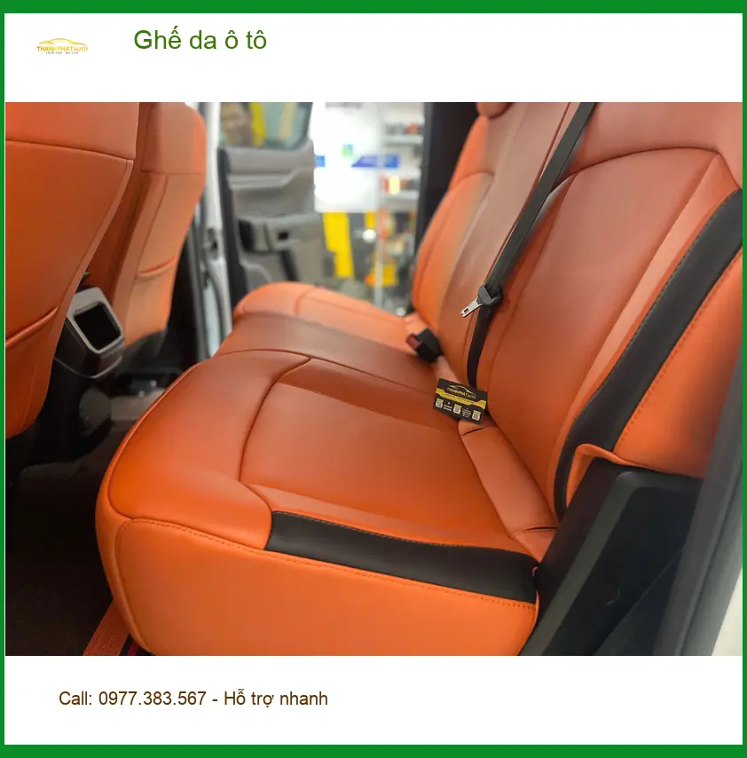 Chị Minh bọc ghế da ô tô cho Hyundai Kona tại Gò Vấp vì ghế cũ sờn rách ảnh thực tế 4