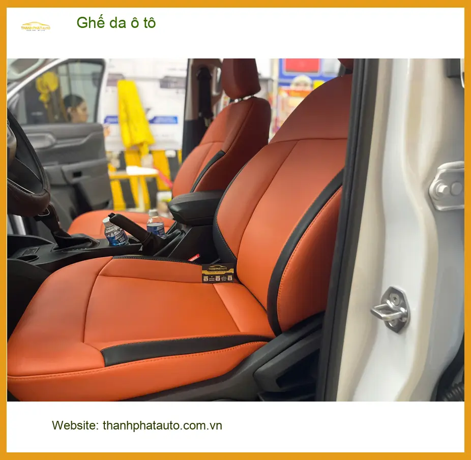 Chị Minh bọc ghế da ô tô cho Hyundai Kona tại Gò Vấp vì ghế cũ sờn rách ảnh thực tế 5