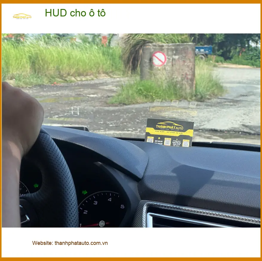 Anh Kiên lắp HUD cho Hyundai Accent tại Hóc Môn để hiển thị thông tin rõ ràng hơn ảnh thực tế 4