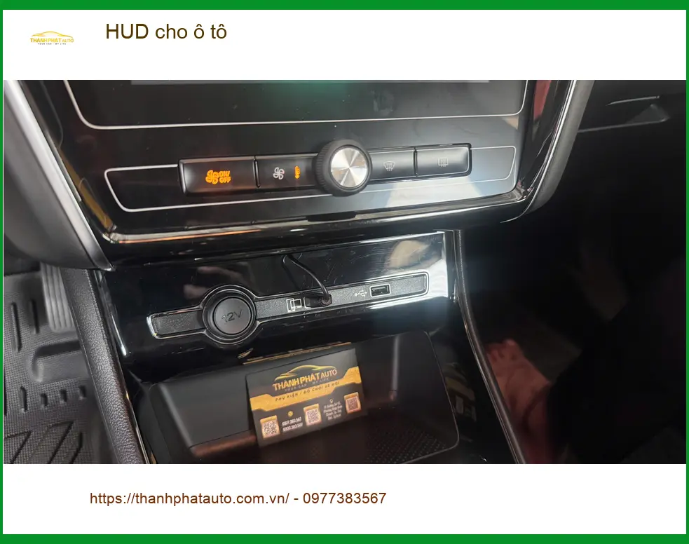 Anh Kiên lắp HUD cho Hyundai Accent tại Hóc Môn để hiển thị thông tin rõ ràng hơn ảnh thực tế 5