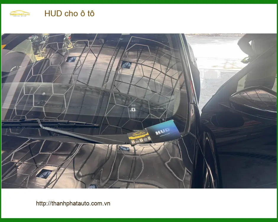 Anh Dũng lắp HUD cho ô tô Hyundai Santa Fe tại Củ Chi để dễ quan sát tốc độ ảnh thực tế 4