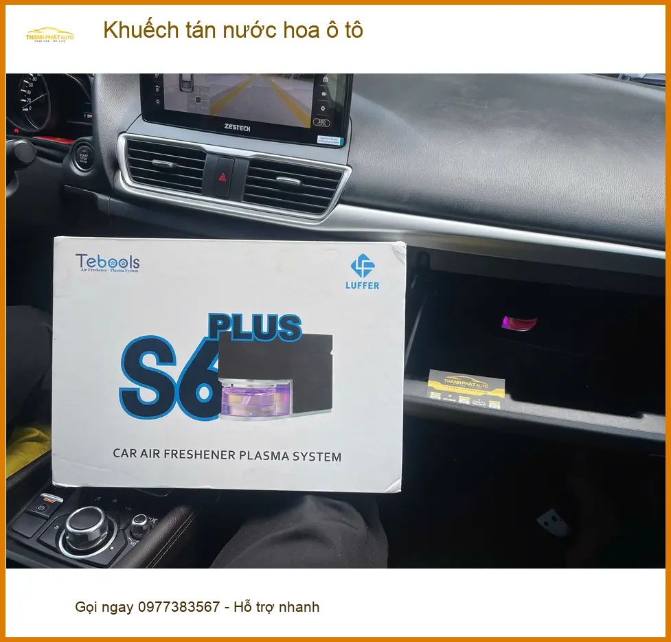 Chị Thuỳ Dương lắp khuếch tán nước hoa ô tô cho Hyundai Elantra tại Quận 2