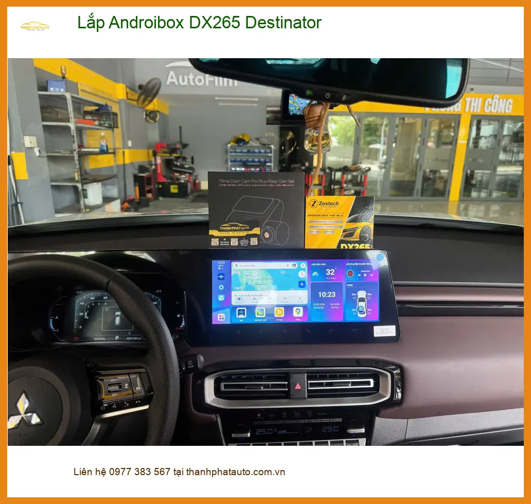 Anh Lâm lắp Android Box DX265 Destinator cho Honda CR-V Quận Tân Bình ảnh thực tế 2