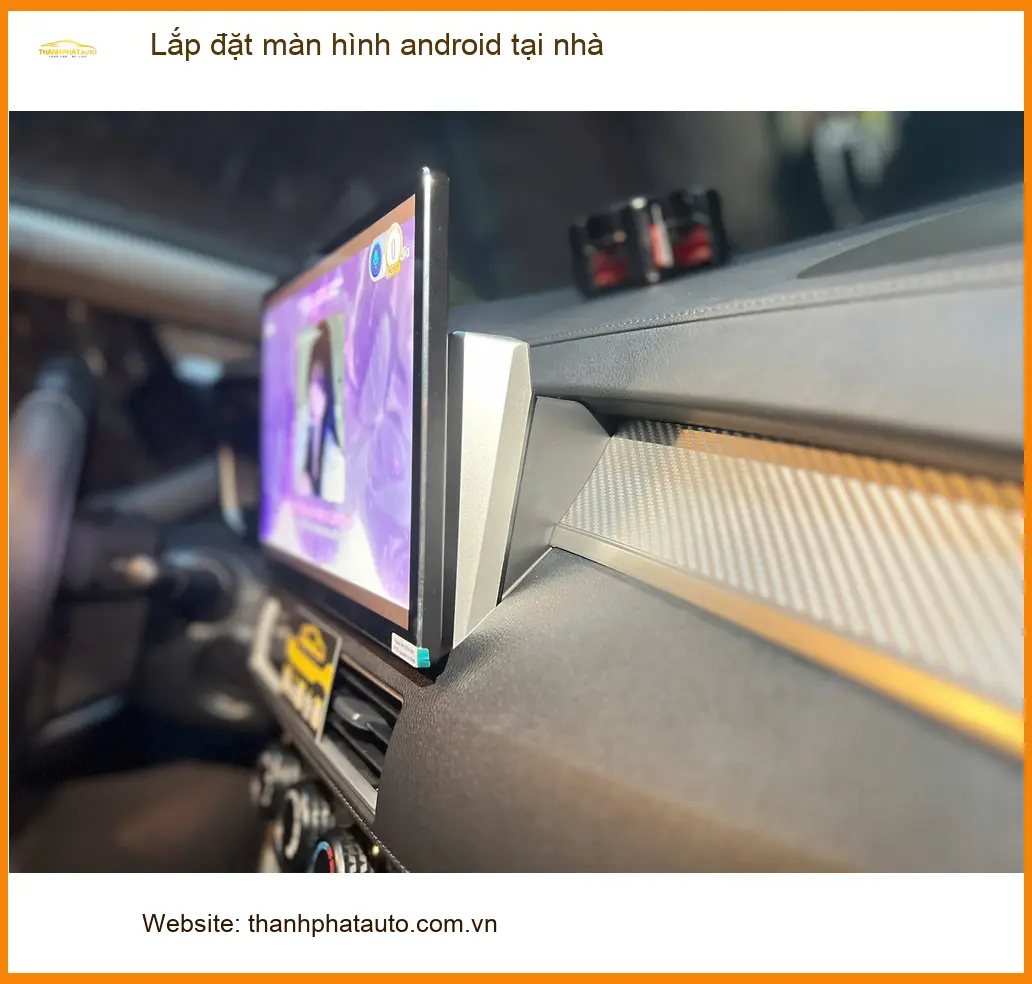 Anh Quang tại Cần Giờ lắp màn hình Android cho Hyundai Accent tận nhà
