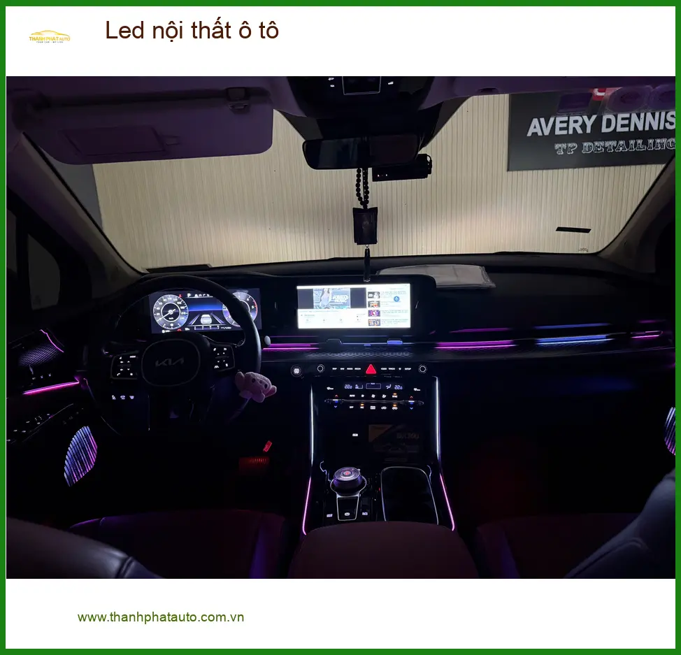 Anh Tú lắp Led nội thất ô tô cho Hyundai Accent tại Quận 5 để tăng tính thẩm mỹ cho xe ảnh thực tế 4