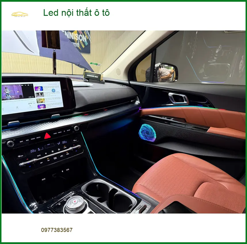 Anh Minh lắp Led nội thất ô tô cho Kia K3 tại Quận 2 để tăng tính thẩm mỹ. ảnh thực tế 5