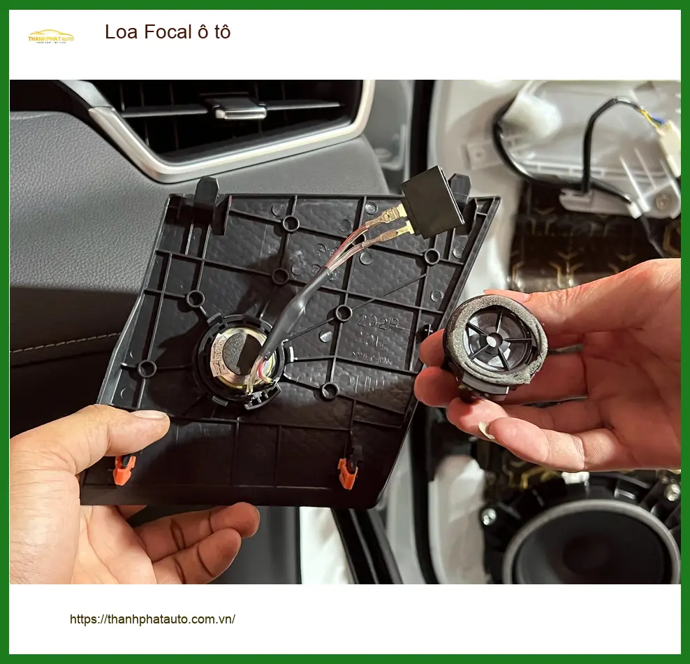 Anh Bảo lắp Loa Focal ô tô cho Hyundai Creta tại Quận 2 để nghe nhạc hay hơn ảnh thực tế 3