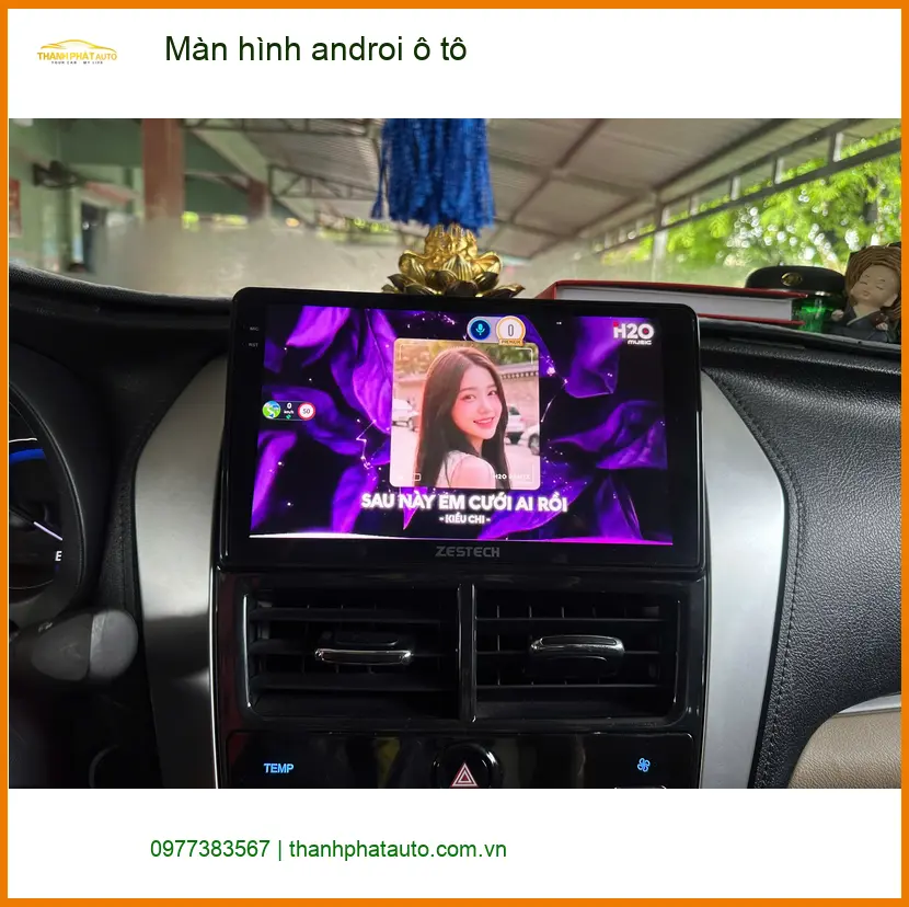 Bác Thanh lắp Màn hình Android ô tô cho Honda CR-V tại Gò Vấp để dẫn đường tiện lợi