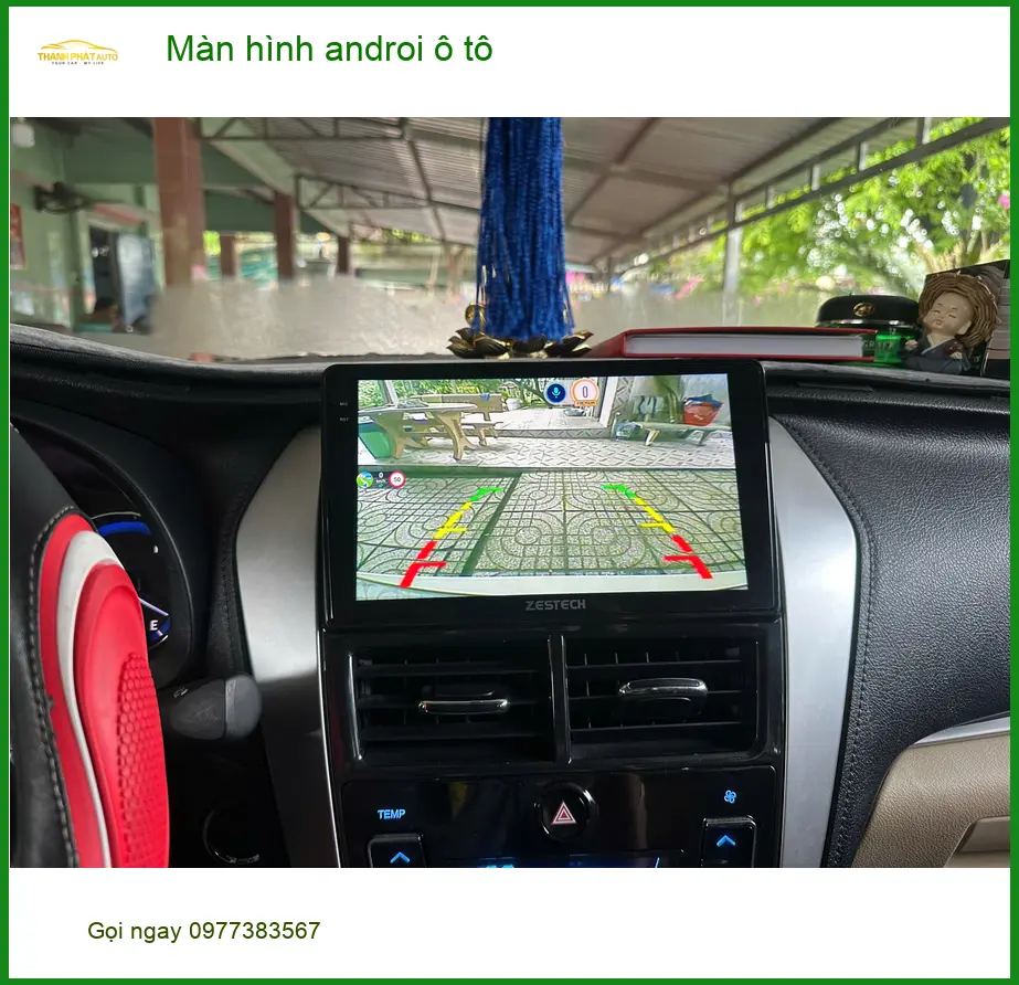Bác Thanh lắp Màn hình Android ô tô cho Honda CR-V tại Gò Vấp để dẫn đường tiện lợi ảnh thực tế 3
