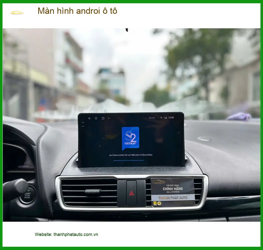 Anh Sơn lắp màn hình Android ô tô Kia Sorento tại Quận 8 để xem YouTube