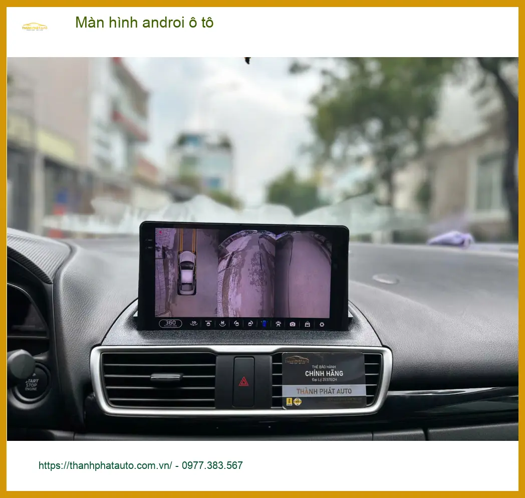 Chị Thảo lắp Màn hình Android ô tô cho Hyundai Accent tại Quận 9 để nâng tầm tiện ích ảnh thực tế 4
