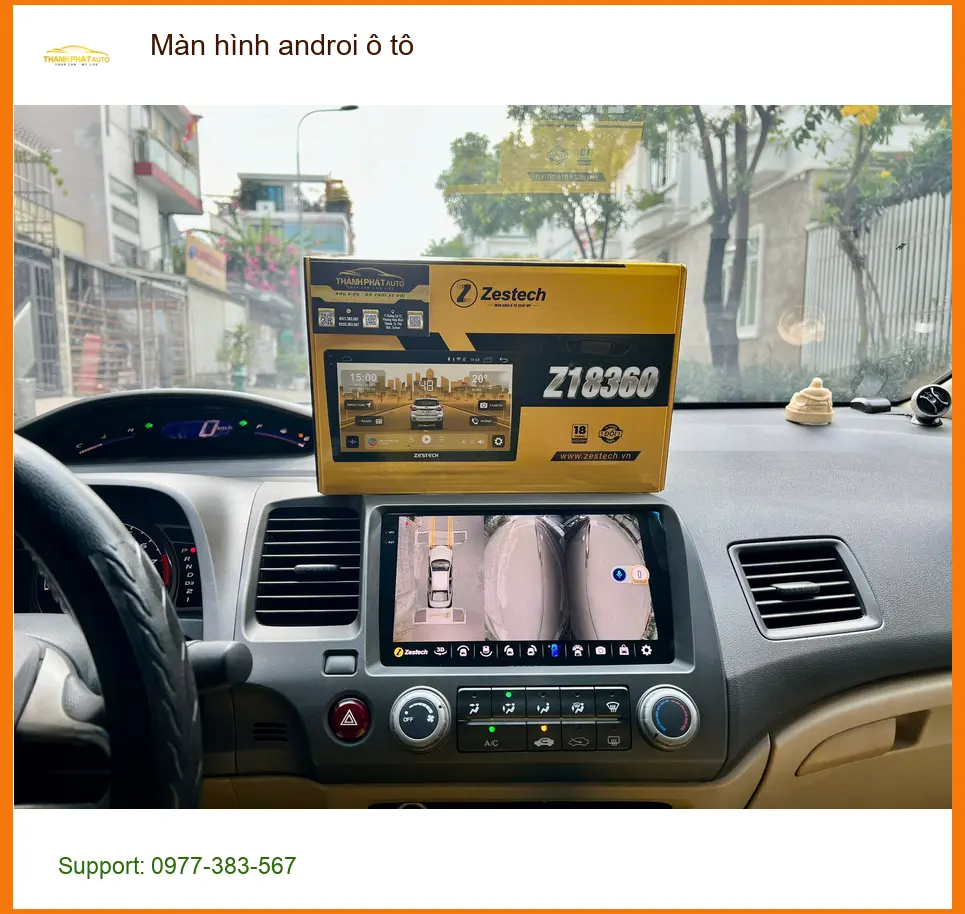 Chị Thảo lắp màn hình Android ô tô cho Kia Cerato tại Quận 3 để nâng cấp trải nghiệm lái