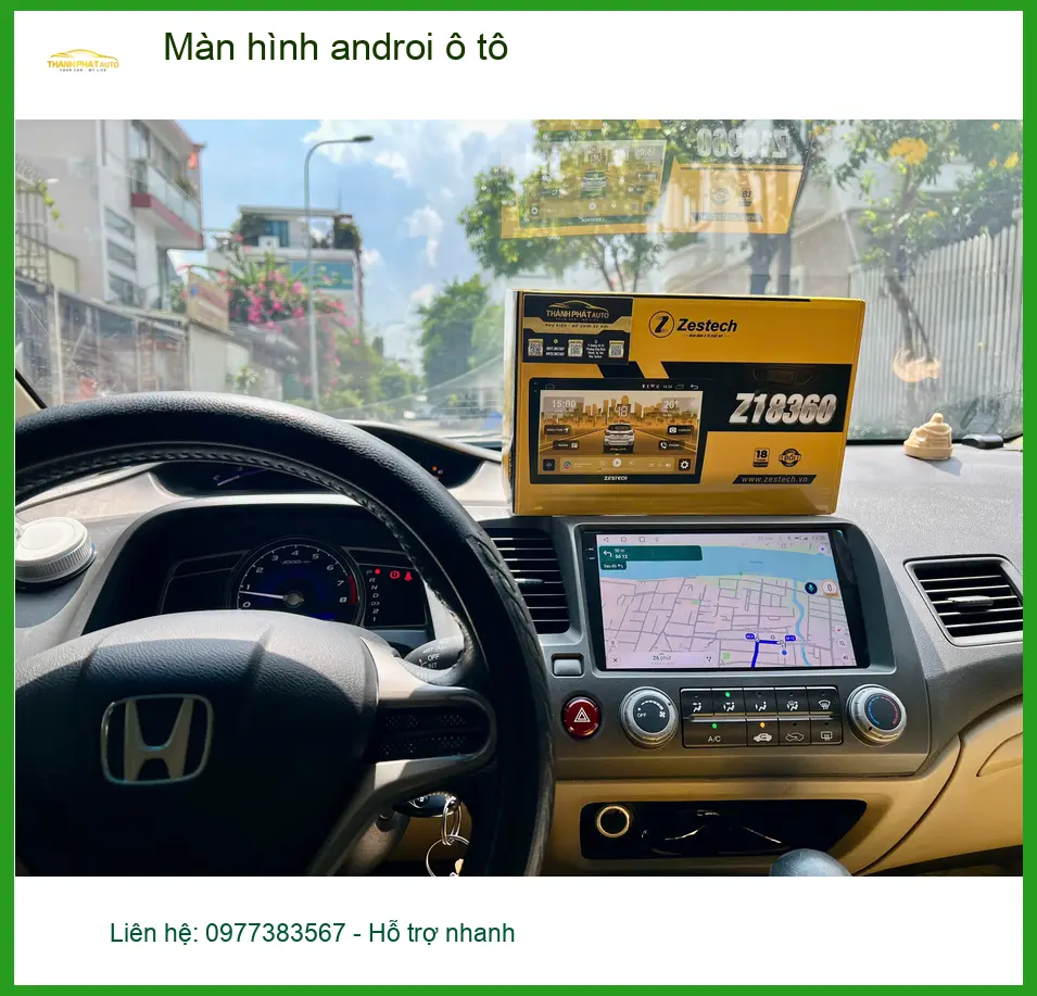 Chị Thảo lắp màn hình Android ô tô cho Kia Cerato tại Quận 3 để nâng cấp trải nghiệm lái ảnh thực tế 3