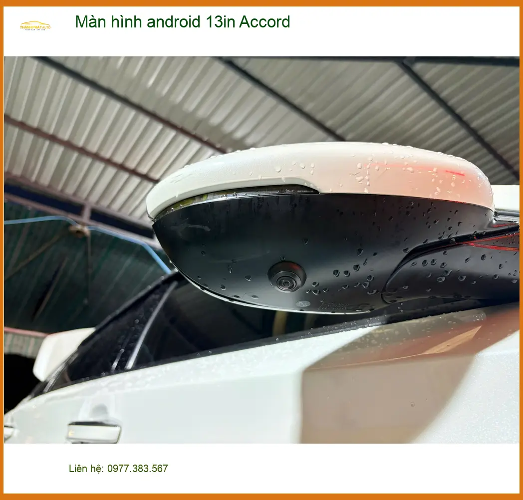 Cô Diệu nâng cấp màn hình Android 13in Accord ở Quận Gò Vấp cho xe tiện nghi hơn ảnh thực tế 4
