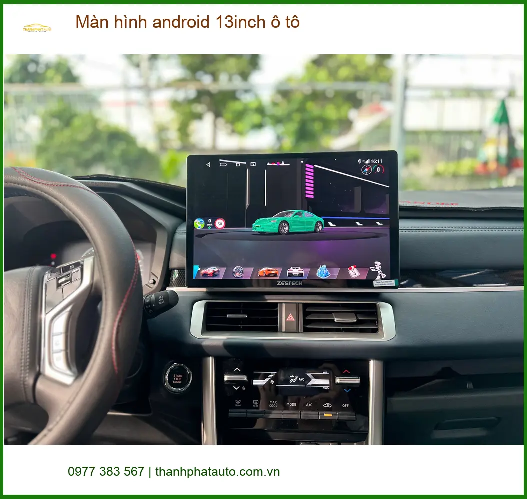 Chị Thảo nâng cấp màn hình android 13inch cho Honda CRV tại Quận Tân Bình ảnh thực tế 2