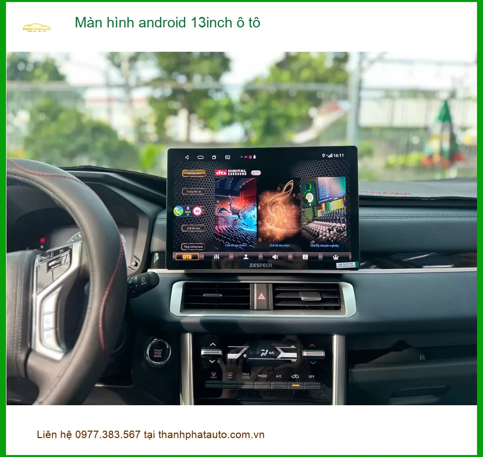 Chị Thảo nâng cấp màn hình android 13inch cho Honda CRV tại Quận Tân Bình ảnh thực tế 3