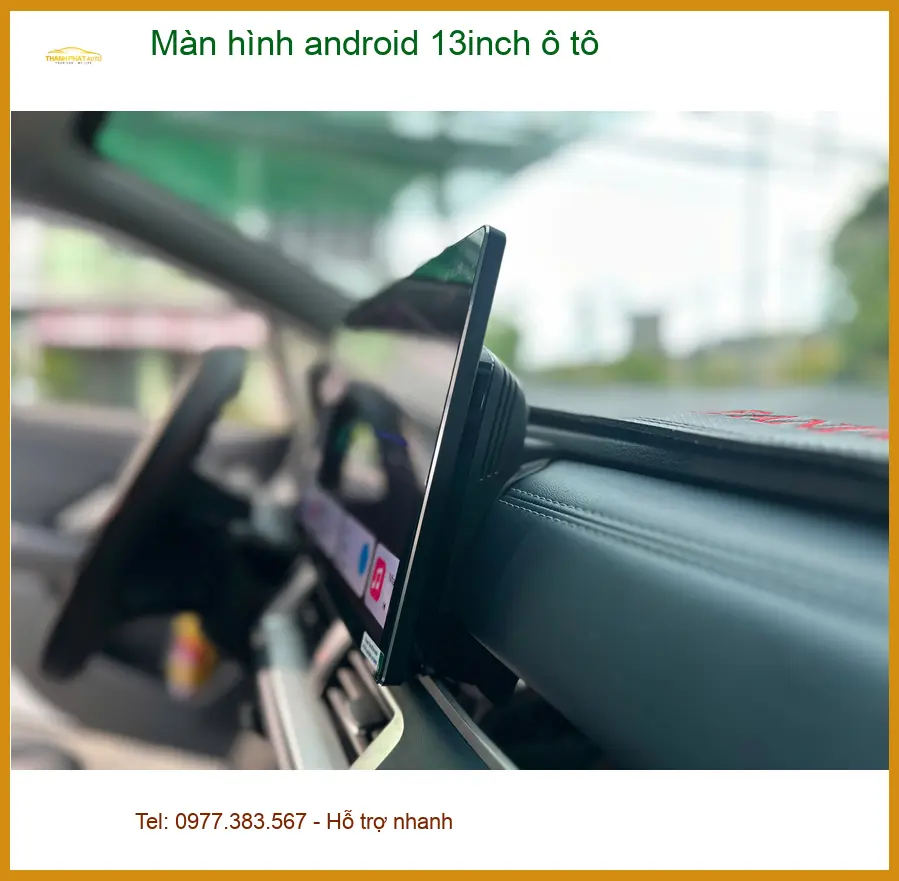 Chị Thảo nâng cấp màn hình android 13inch cho Honda CRV tại Quận Tân Bình ảnh thực tế 4