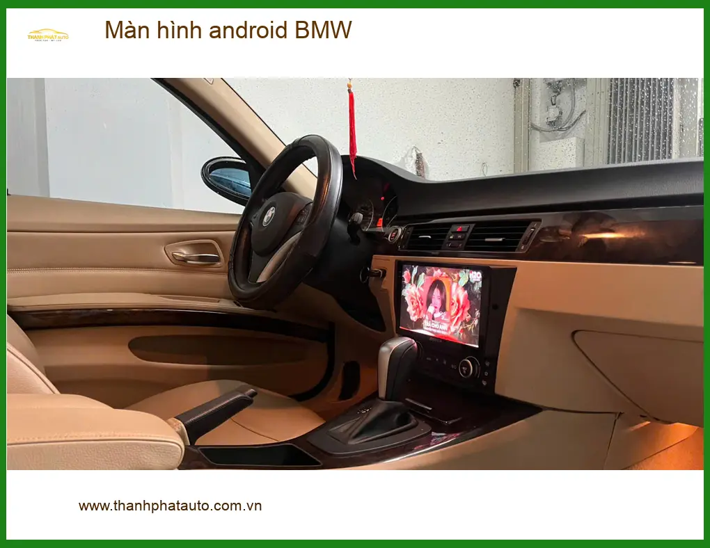 Anh Khang lắp màn hình Android BMW tại Quận Thủ Đức, muốn trải nghiệm mới ảnh thực tế 2