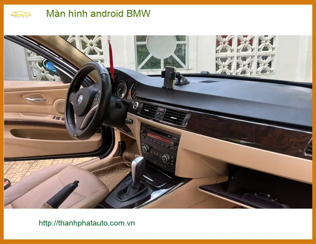 Anh Quang lắp màn hình android BMW 3 Series tại Quận Gò Vấp